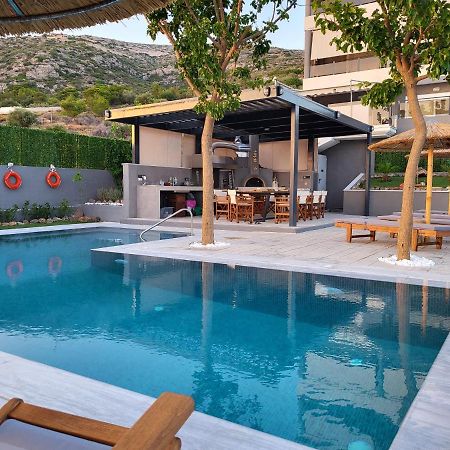 "Stergiou Luxury Apartments" Με Κοινη Πισινα Saronida Экстерьер фото