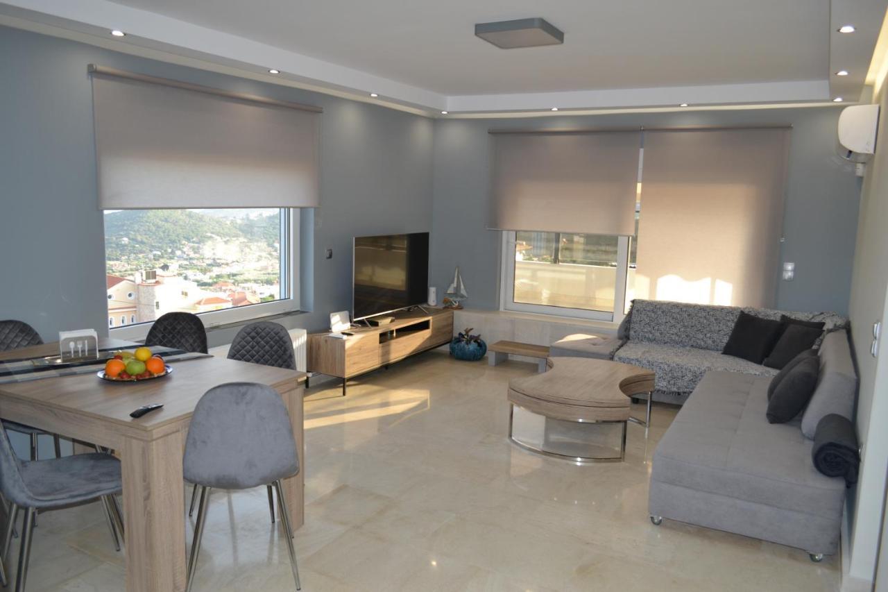 "Stergiou Luxury Apartments" Με Κοινη Πισινα Saronida Экстерьер фото