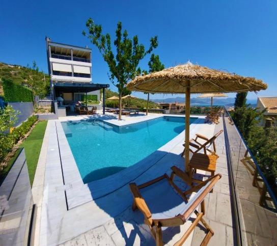 "Stergiou Luxury Apartments" Με Κοινη Πισινα Saronida Экстерьер фото