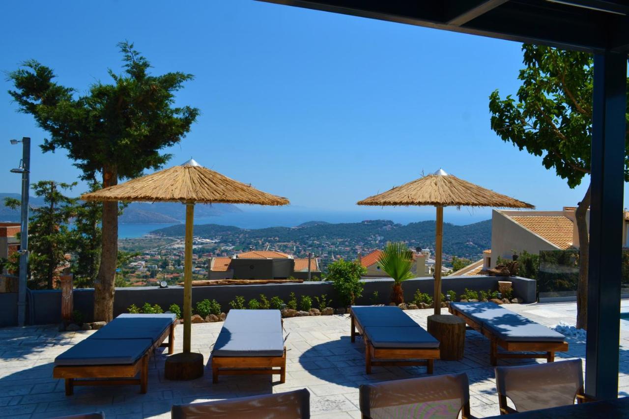 "Stergiou Luxury Apartments" Με Κοινη Πισινα Saronida Экстерьер фото
