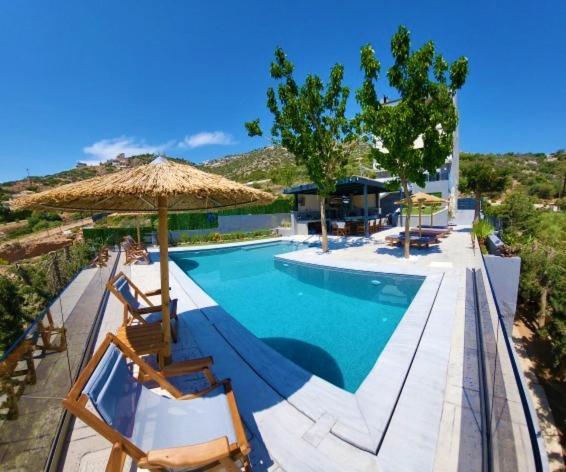 "Stergiou Luxury Apartments" Με Κοινη Πισινα Saronida Экстерьер фото