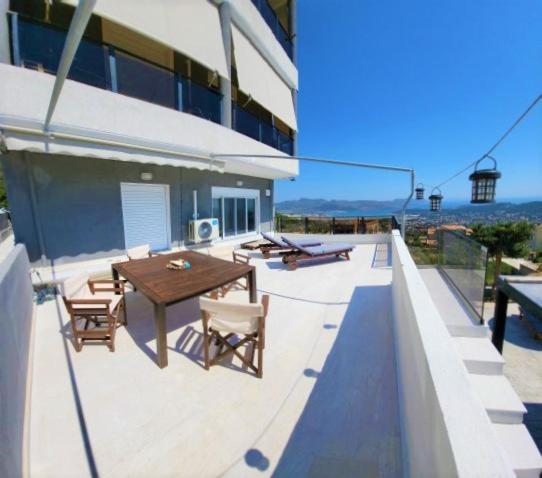 "Stergiou Luxury Apartments" Με Κοινη Πισινα Saronida Экстерьер фото