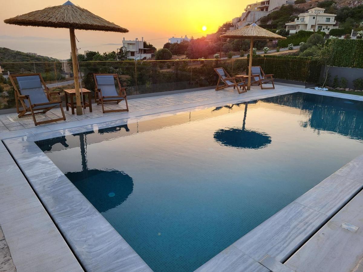 "Stergiou Luxury Apartments" Με Κοινη Πισινα Saronida Экстерьер фото