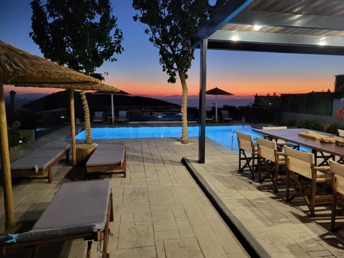 "Stergiou Luxury Apartments" Με Κοινη Πισινα Saronida Экстерьер фото